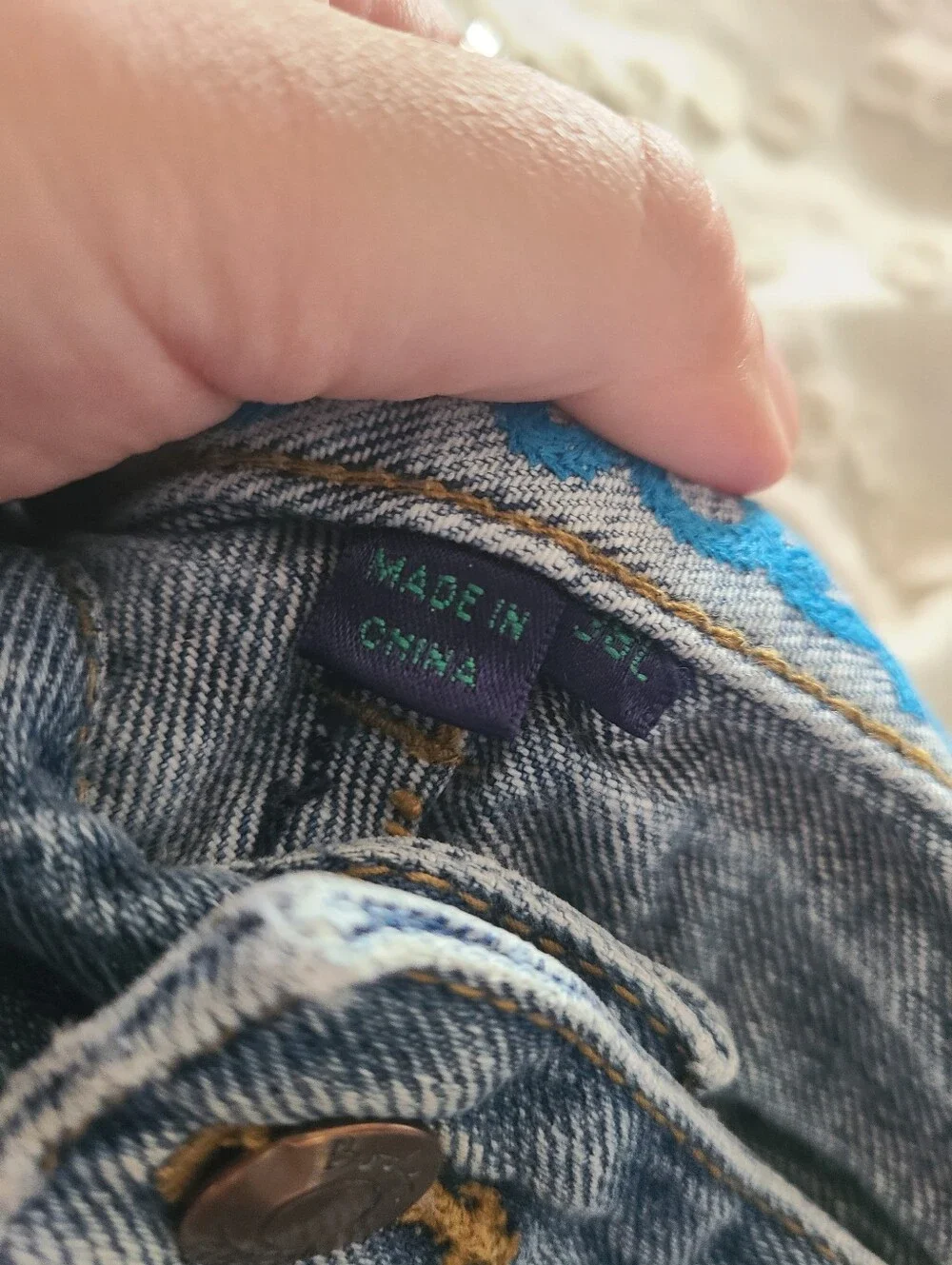 Blue Boden Men's Classic Denim Jeans